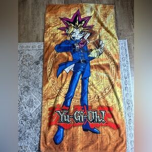Vintage 1996 Yu-Gi-Oh! Beach Towel, great condition